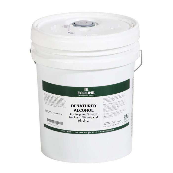 DENATURED ALCOHOL 5 Gallon Pail